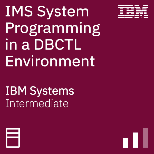 DBCTL System Programming badge